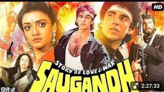 Saugandh 1991 Full Movie HD  AkshayKumar Mukesh Khanna  BollywoodAction Movie [upl. by Elizabet]