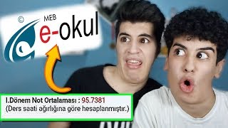 TAKİPCİLERİMİN EOKUL NOTLARINI İNCELEDİK [upl. by Arahsal]