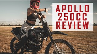 2020 Apollo 250cc Dirt Bike Review [upl. by Cown413]