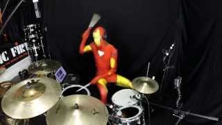 Iron Man  Drum Cover  Black Sabbath  Halloween Cover [upl. by Gad]