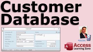 Microsoft Access Customer Database CRM MS Access Customer Template  Free Download [upl. by Shandy46]