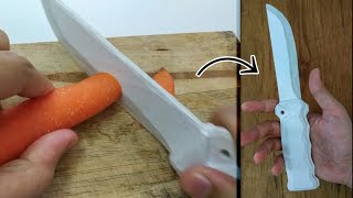 How to make sharp knife from paper  Sharp test [upl. by Aseram]