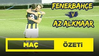 Maç Özeti Fenerbahçe 32 AZ Alkmaar [upl. by Reinaldos423]