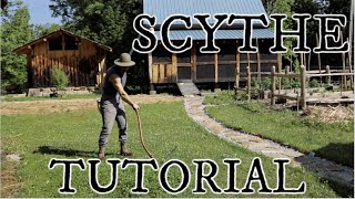 How to set up and use an American Scythe full tutorial [upl. by Chick]