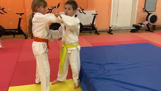 JUDO TECHNIQUES KIDS 8 YEARS [upl. by Burkhard656]