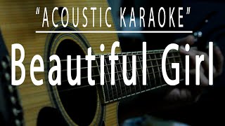 Beautiful girl  Acoustic karaoke Jose Mari Chan [upl. by Ailat411]