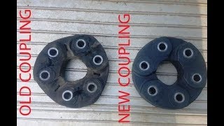 VE Commodore Center Bearing amp Drive Coupling Replacement [upl. by Nahshu]