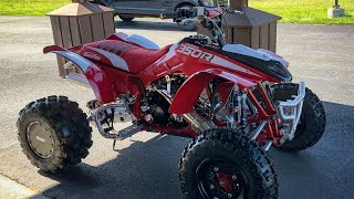 Big Bore HONDA TRX250R Testing Project 250r [upl. by Sidnala]