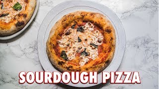 How To Make Homemade Sourdough Pizza [upl. by Adianez961]