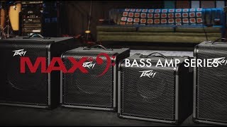 Peavey MAX Series Bass Amplifiers [upl. by Dugaid]