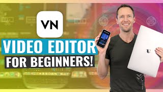 VN Video Editor  COMPLETE Tutorial for Beginners iPhone Android amp Mac [upl. by Une]