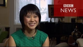 Chinese pianist prodigy Yuja Wang talks to BBC News [upl. by Doralyn672]