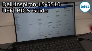 Dell Inspiron 155510  UEFI BIOS Firmware Guide [upl. by Carlynn547]