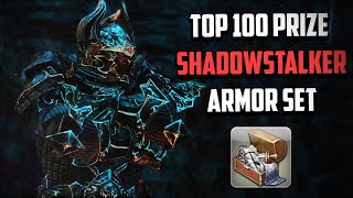 FFXIV Rare Armor Unlock amp Showcase  Shadowstalkers Attire [upl. by Acissej]