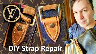 How to Repair Your Louis Vuitton Broken Strap [upl. by Scrope]