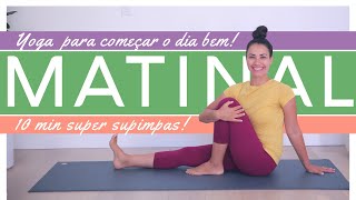 Yoga Matinal  12 Min  Pri Leite [upl. by Aivataj]