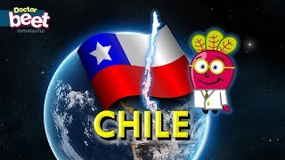 🇨🇱 CHILE PARA NIÑOS Geo Mapa de todos los Estados y Banderas [upl. by Ana]