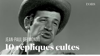 JeanPaul Belmondo en dix répliques cultes [upl. by Ebehp]